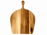 Ultimate Acacia Wood Pizza Board with Handle - Paddle Shaped Serving Platter